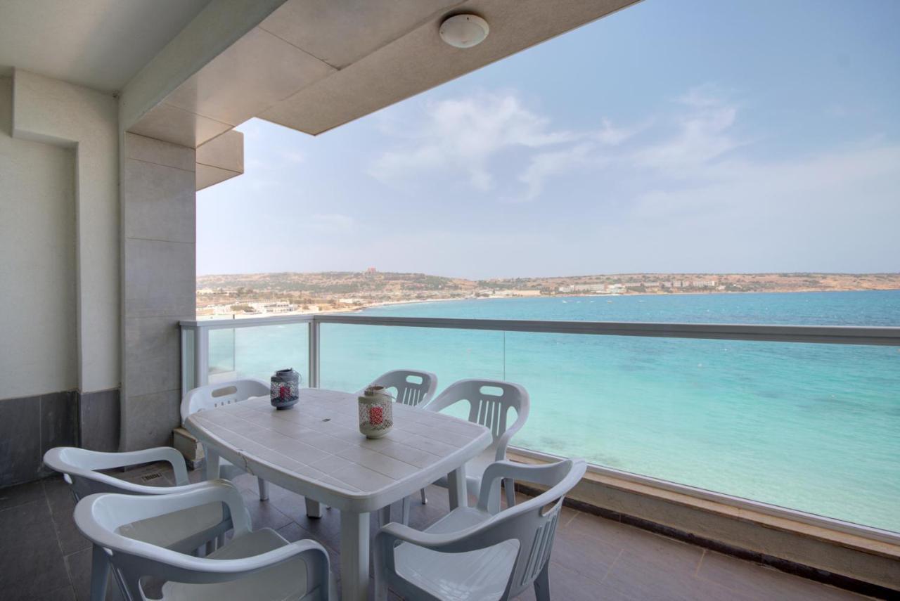 Beachfront Pretty Holiday Home Mellieħa Dış mekan fotoğraf